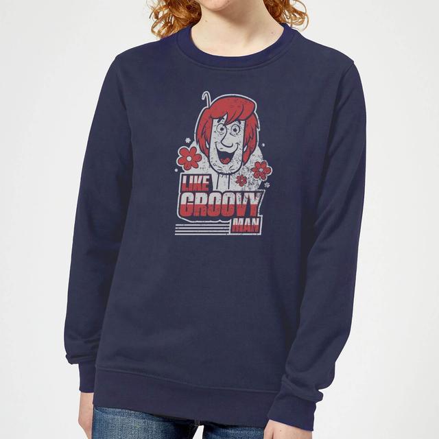 Scooby Doo Like, Groovy Man Women's Sweatshirt - Navy - XS - Marineblau on Productcaster.