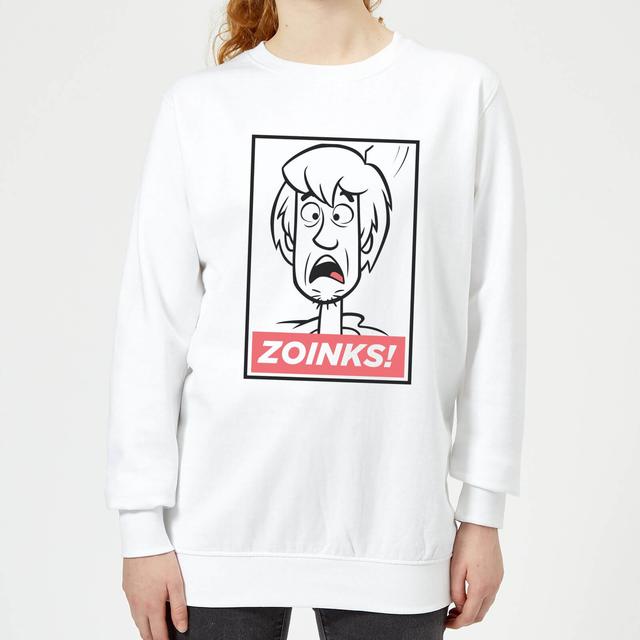 Scooby Doo Zoinks! Women's Sweatshirt - White - XXL - Blanco on Productcaster.