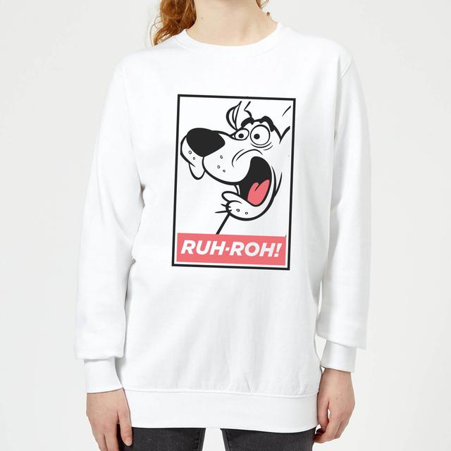 Scooby Doo Ruh-Roh! Sudadera para mujer - Blanco - XL - Blanco on Productcaster.