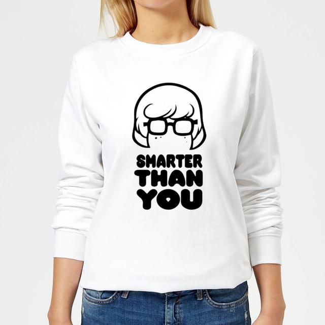 Scooby Doo Smarter Than You Women's Sweatshirt - White - S - Blanco on Productcaster.