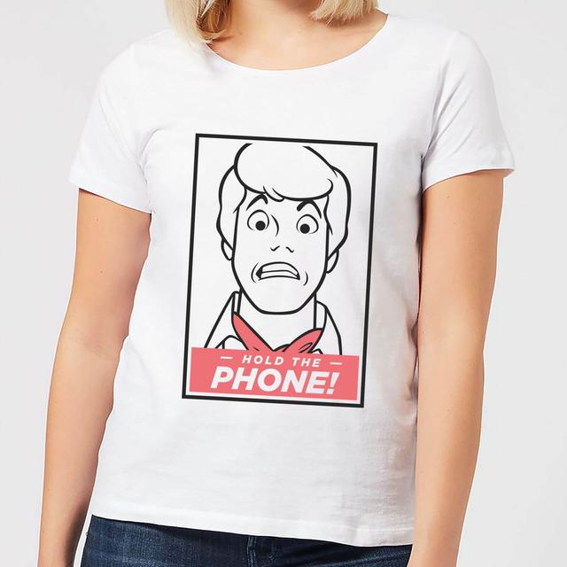 Scooby Doo Hold The Phone Women's T-Shirt - White - M on Productcaster.