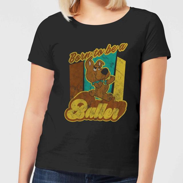 Camiseta Born To Be A Baller para mujer de Scooby Doo - Negro - XXL - Negro on Productcaster.