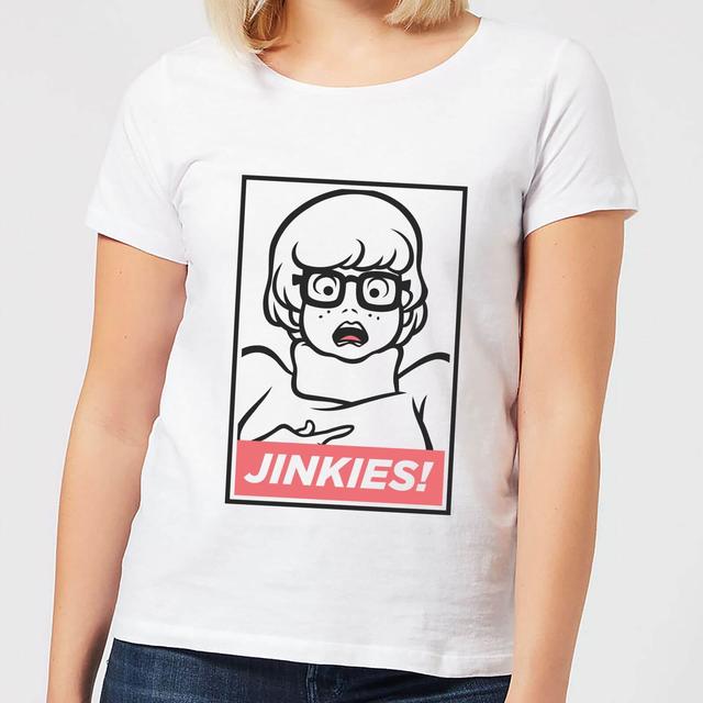 Scooby Doo Jinkies! Women's T-Shirt - White - XL on Productcaster.