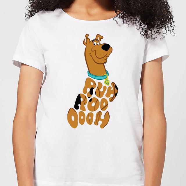 Scooby Doo RUHROOOOOH Women's T-Shirt - White - M on Productcaster.