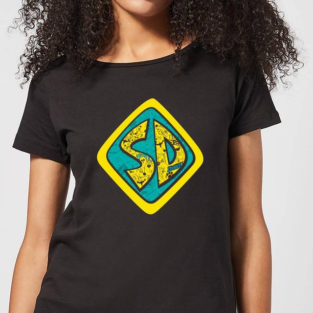 Camiseta Emblem para mujer de Scooby Doo - Negro - 3XL on Productcaster.