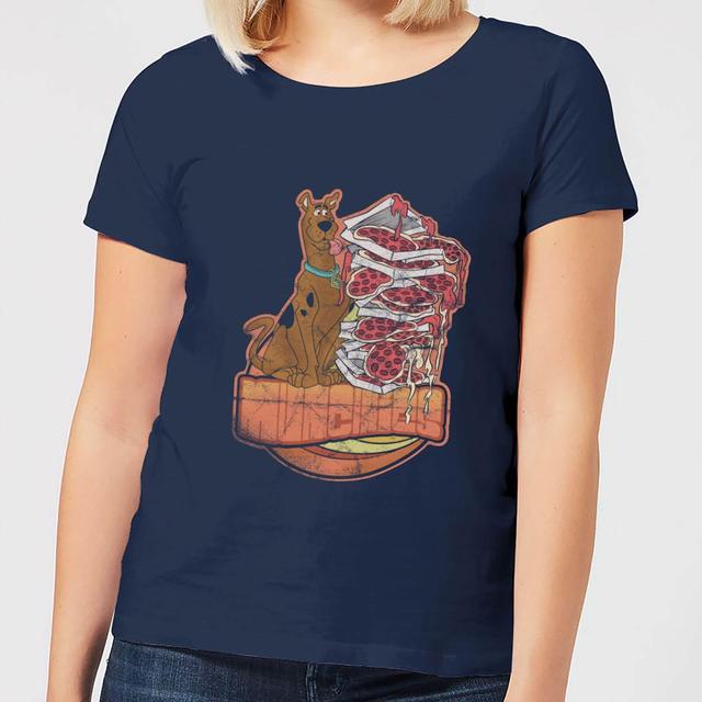 Camiseta para mujer Munchies de Scooby Doo - Azul marino - M on Productcaster.