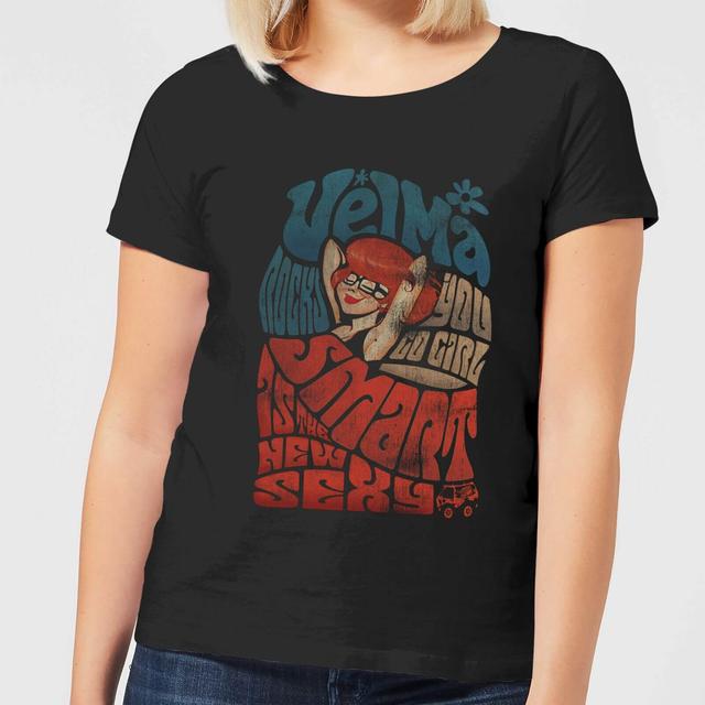 Camiseta Smart Is The New Sexy para mujer de Scooby Doo - Negro - XXL - Negro on Productcaster.