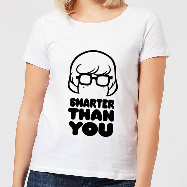 Camiseta Smarter Than You para mujer de Scooby Doo - Blanco - S on Productcaster.