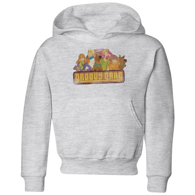 Scooby Doo Groovy Gang Kids' Hoodie - Grey - 5-6 Jahre on Productcaster.