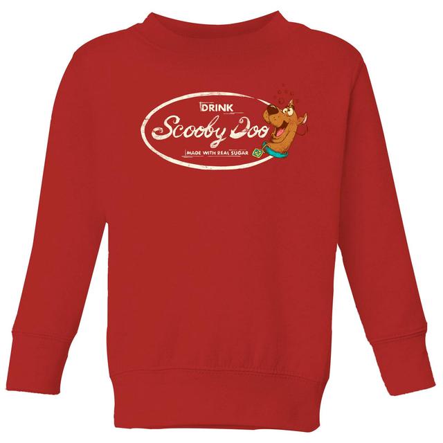 Sudadera Cola para niños de Scooby Doo - Rojo - 5-6 años on Productcaster.