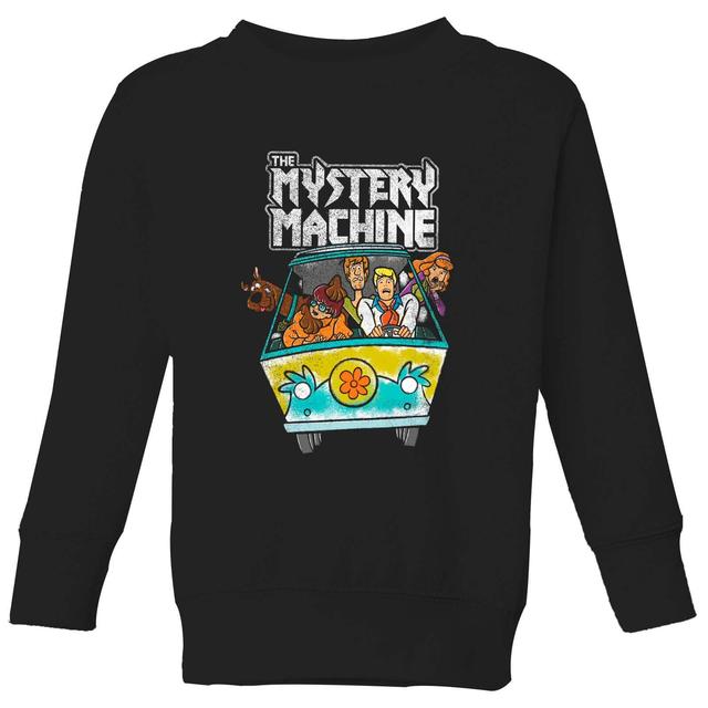 Scooby Doo Mystery Machine Heavy Metal Kids' Sweatshirt - Black - 5-6 år on Productcaster.