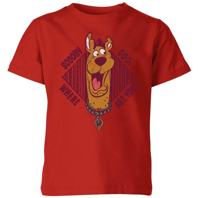 Scooby Doo Where Are You? Kids' T-Shirt - Red - 5-6 Jahre on Productcaster.