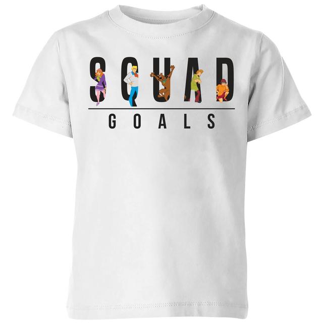 Camiseta Squad Goals para niño de Scooby Doo - Blanco - 7-8 años on Productcaster.