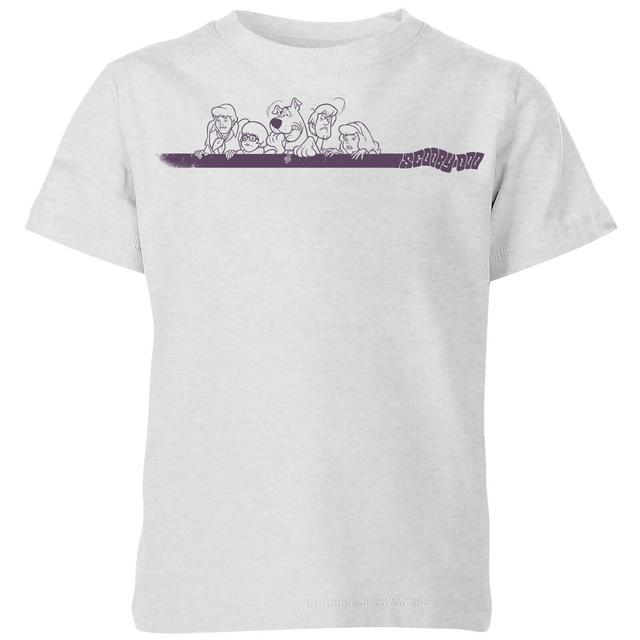 Scooby Doo Those Meddling Kids Retro Kids' T-Shirt - Grey - 3-4 años on Productcaster.