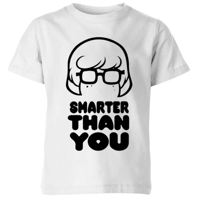 Scooby Doo Smarter Than You Kids' T-Shirt - White - 7-8 Years - White on Productcaster.