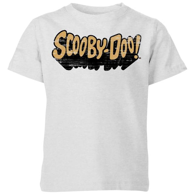 Camiseta Retro Colour Logo para niño de Scooby Doo - Gris - 9-10 años - Gris on Productcaster.