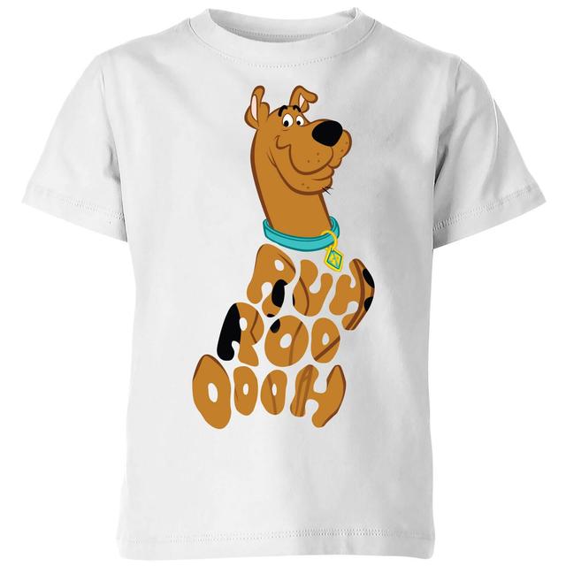 Scooby Doo RUHROOOOOH Kids' T-Shirt - White - 9-10 Jahre on Productcaster.