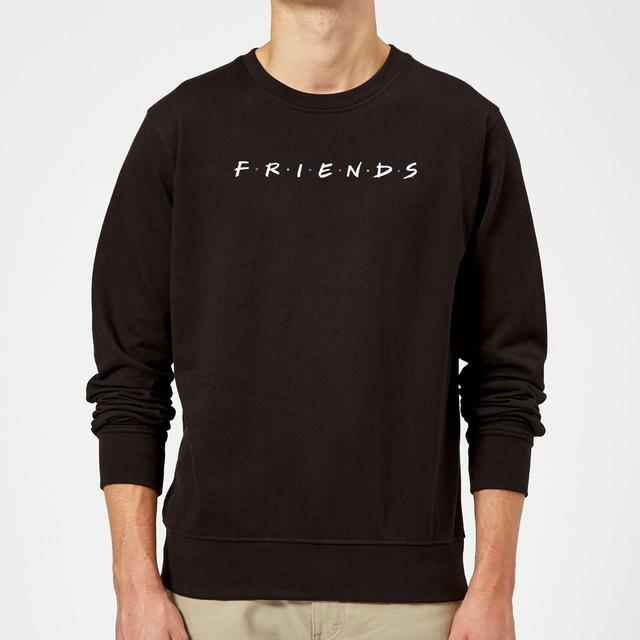 Friends Logo Contrast Sweatshirt - Black - M on Productcaster.