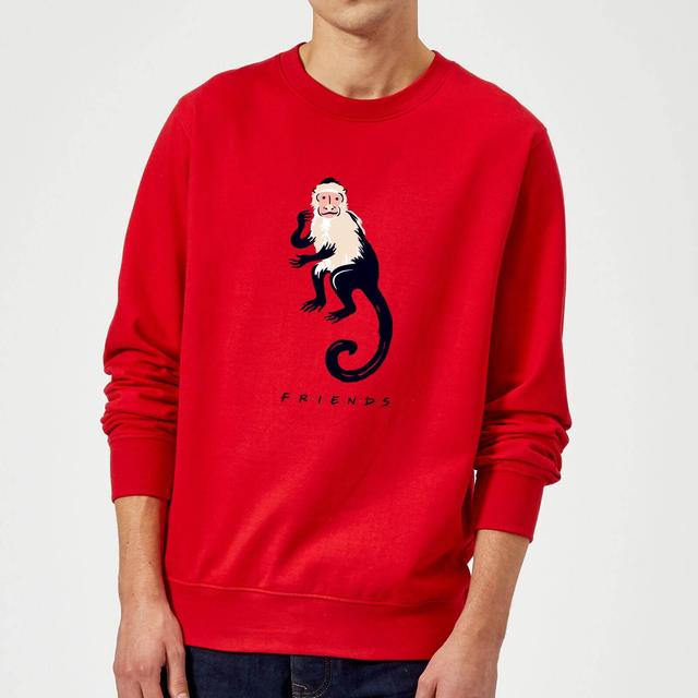 Friends Marcel The Monkey trui - Rood - L - Rood on Productcaster.