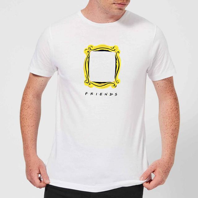 Friends Frame Men's T-Shirt - White - S - Vit on Productcaster.