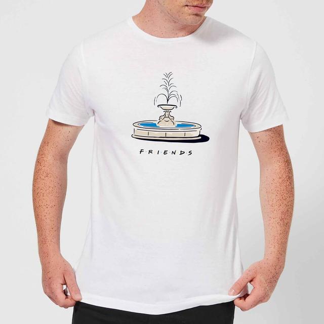 Camiseta Friends Fountain - Hombre - Blanco - 5XL - Blanco on Productcaster.