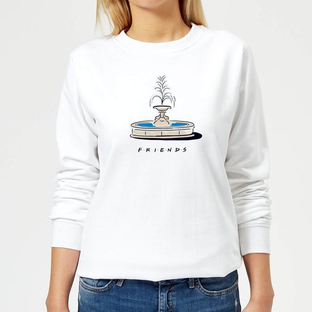 Sudadera para mujer Friends Fountain - Blanco - M - Blanco on Productcaster.