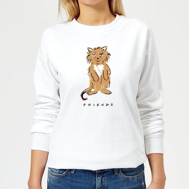 Friends Smelly Cat Women's Sweatshirt - White - L - Blanco on Productcaster.