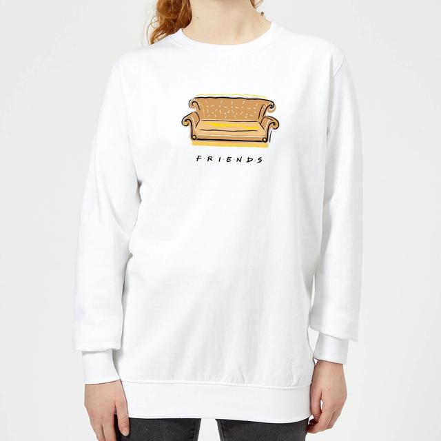 Friends Couch Women's Sweatshirt - White - XXL on Productcaster.