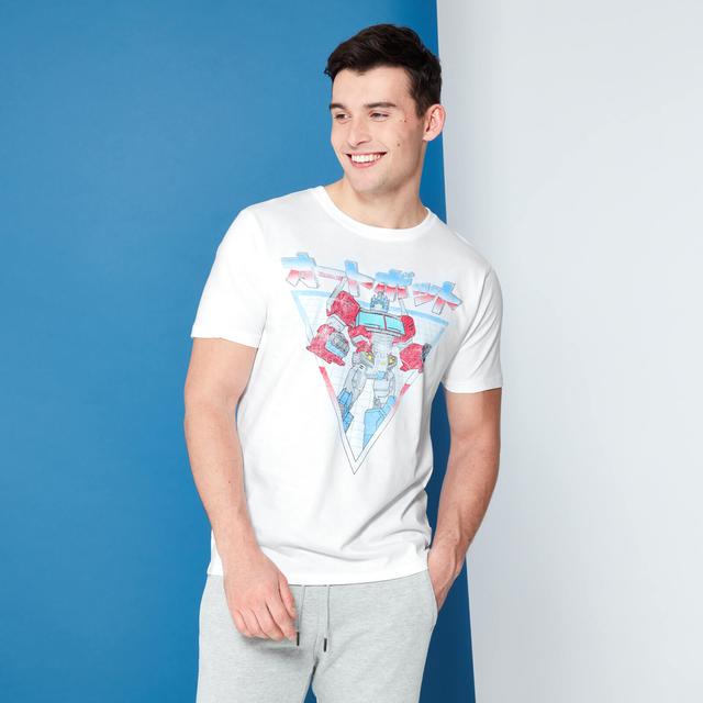 Transformers Optimus Prime Retro Japanese T-Shirt - White - S on Productcaster.