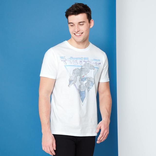 Transformers Megatron Retro Japanese T-Shirt - White - L on Productcaster.