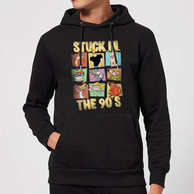 Cartoon Network Stuck In The 90s Hoodie - Schwarz - S on Productcaster.