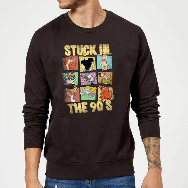 Sudadera Stuck In The 90s de Cartoon Network - Negro - XL on Productcaster.