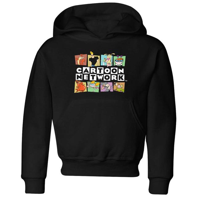 Cartoon Network Logo Characters Kids' Hoodie - Black - 5-6 años on Productcaster.