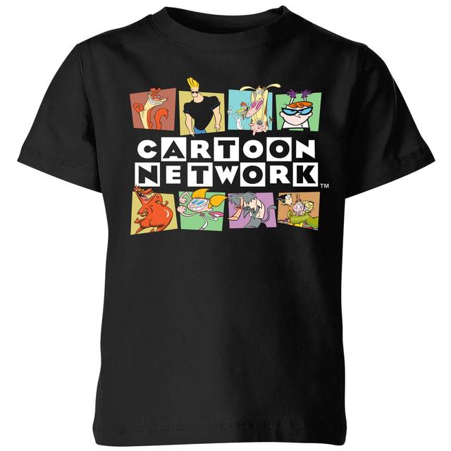 Camiseta para hombre Logo Characters de Cartoon Network - Negro - 7-8 años on Productcaster.