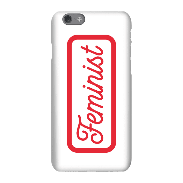 Feminist Phone Case for iPhone and Android - iPhone X - Snap Case - Gloss on Productcaster.