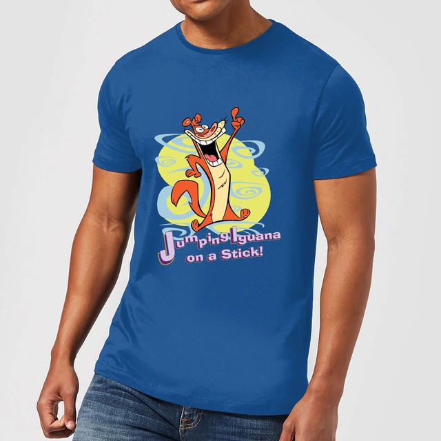 Camiseta I Am Weasel Jumping Iguana On A Stick para hombre - Azul real - XL - Royal Blue on Productcaster.