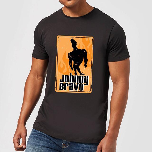 Camiseta Fire para hombre de Johnny Bravo - Negro - 3XL on Productcaster.