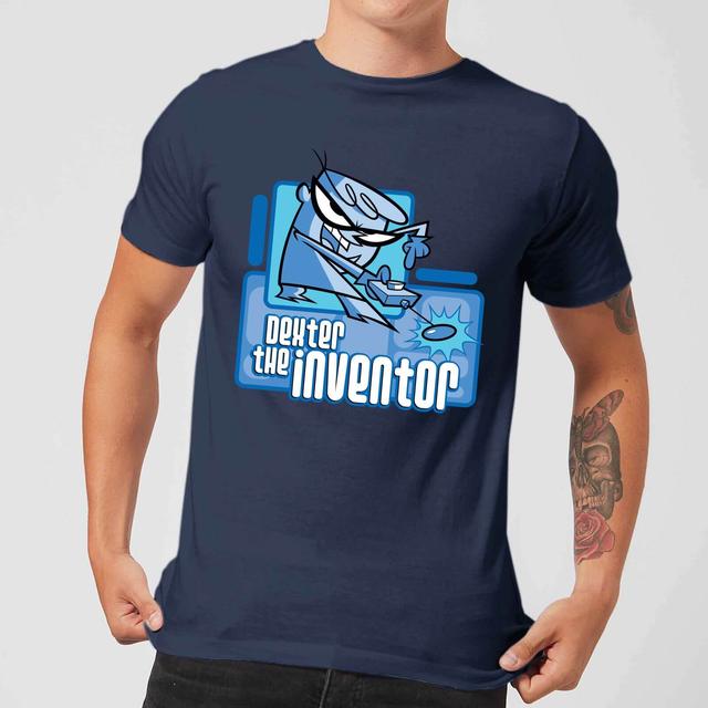 Dexters Lab The Inventor Men's T-Shirt - Navy - S on Productcaster.