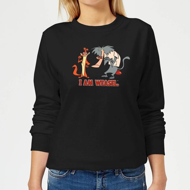 I Am Weasel Characters Women's Sweatshirt - Black - L - Black on Productcaster.