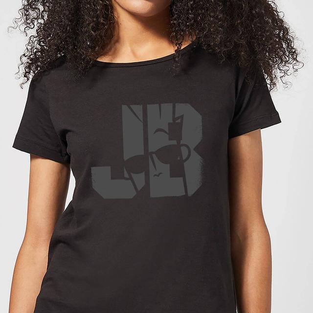 Camiseta JB Sillhouette para mujer de Johnny Bravo - Negro - 5XL - Negro on Productcaster.