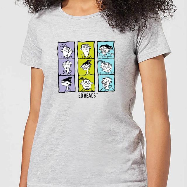 Camiseta para mujer Ed, Edd n Eddy Heads - Gris - XS - Gris on Productcaster.