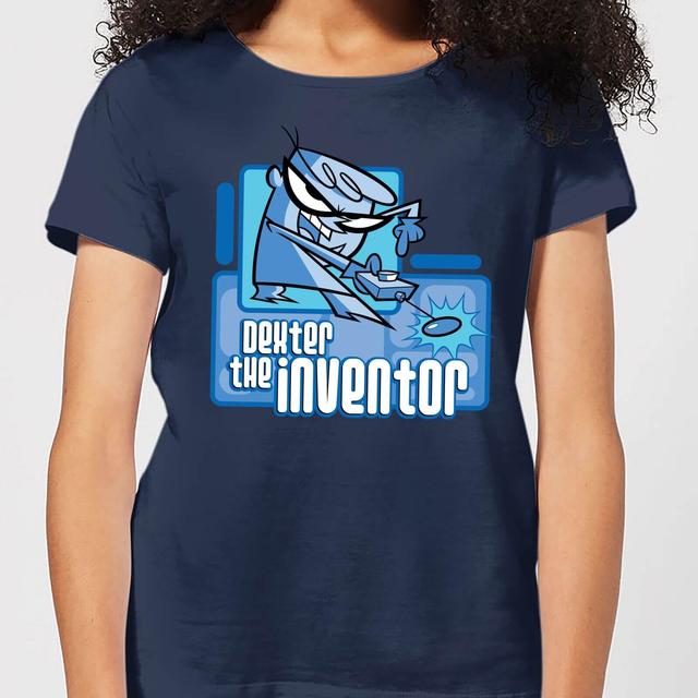 Dexters Lab The Inventor Women's T-Shirt - Navy - M - Azul Marino on Productcaster.