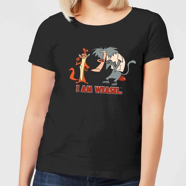 Camiseta I Am Weasel Characters para mujer - Negro - 3XL - Negro on Productcaster.