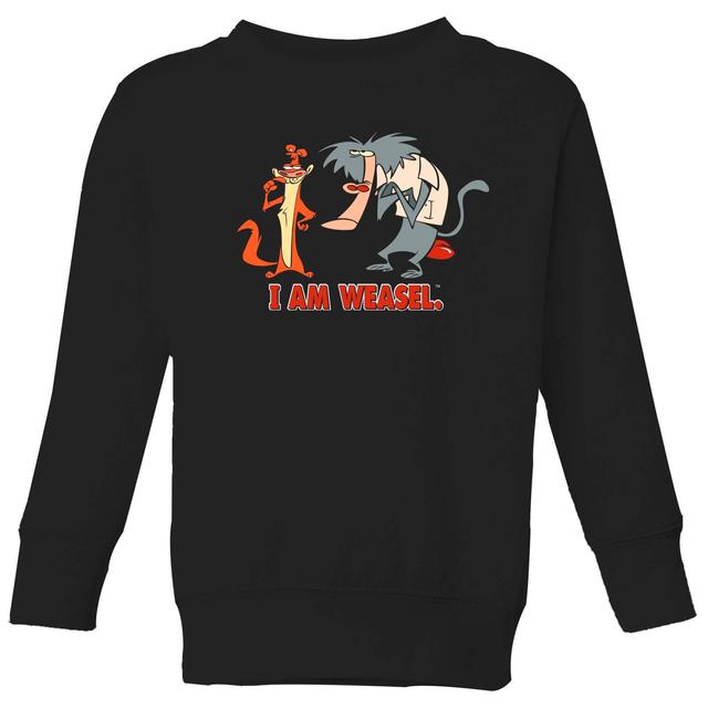 I Am Weasel Characters Kids' Sweatshirt - Black - 11-12 Years on Productcaster.