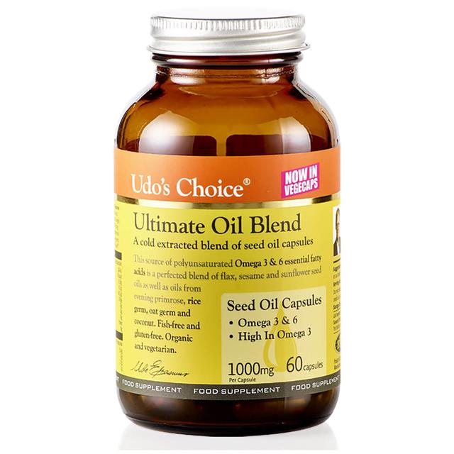 Udo's Choice Ultimate Oil Blend Capsules - 60 Capsules on Productcaster.