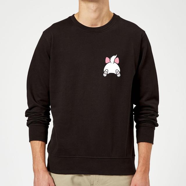 Disney Marie Backside Sweatshirt - Black - XXL - Svart on Productcaster.