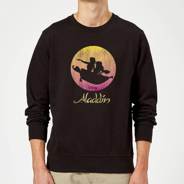 Disney Aladdin Flying Sunset Sweatshirt - Black - L - Negro on Productcaster.