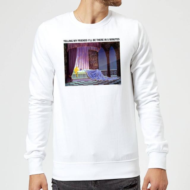 Disney Sleeping Beauty I'll Be There In Five Sweatshirt - White - S - White on Productcaster.