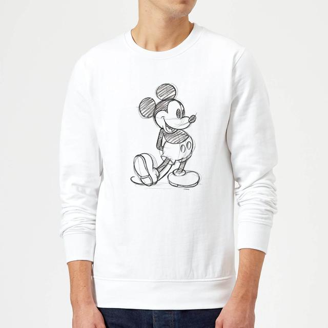 Disney Mickey Mouse Sketch Sweatshirt - White - L on Productcaster.