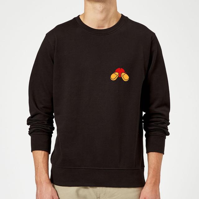 Disney Mickey Mouse Backside Sweatshirt - Black - L on Productcaster.